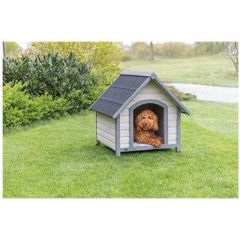 Trixie Natura, buda, dla psa, szara, M: 77 � 82 � 88 cm Guļvieta mājdzīvniekiem