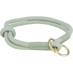 Obroże treningowe dla psów Trixie Soft Rope Kolor Zielony Mięta M 45 cm Citas preces