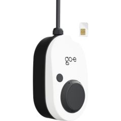 go-e Charger Gemini 2.0, 11 kW (16A 3-phase), wallbox (white/black, without cable, 4G/LTE)
