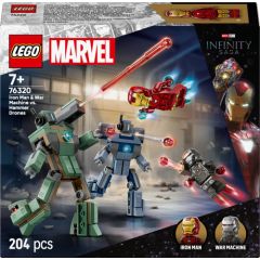 LEGO® Super Heroes Marvel Dzelzs vīrs un Kara mašīna pret Hammer droniem 76320 Lego Marvel