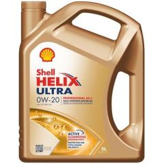 SHELL Helix Ultra Pro AS-L 0W20 VCC 1L API SN,C5,VCC Motora eļļas