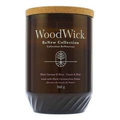Woodwick ReNew Black Currant & Rose 368.0g Smaržas - NESAKĀRTOTS