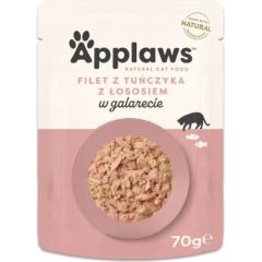 Applaws Cat Tuna and Salmon in jelly 70g