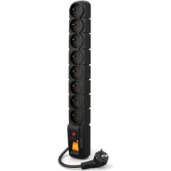 ACAR S8 Black 8 AC outlet(s) 230 V 3m