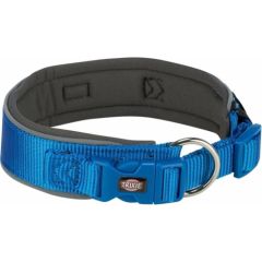 Obroża dla psa Trixie Premium Grafit Kobaltowy L/XL 53-62 cm Citas preces