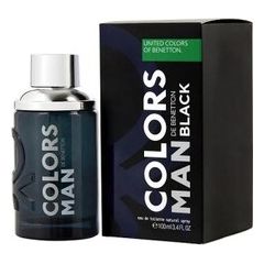 Benetton Colors Man Black EDT 100ml Мужская парфюмерия