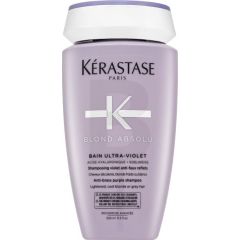 Kerastase Kérastase Blond Absolu Bain Ultra-Violet barojošs šampūns platīna blondiem un sirmiem matiem 250 ml