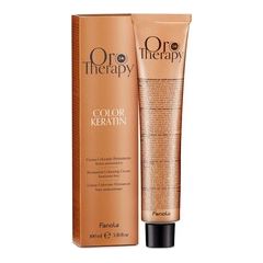 Fanola Oro Therapy Color Keratin Oro Puro 8.34 0ml Matu kopšana