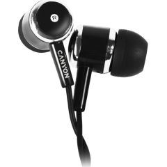 CANYON headphones EPM-01 Mic 1.2m Black