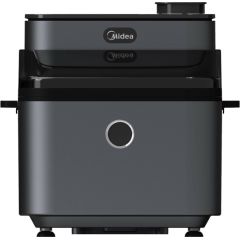 Midea Air fryer, 7.3L big capacity, 1700W strong power, dual taste functions creates Juicy & Crispy flavor, one touch to kick-start 8 function with digital panel, large see-through window, non-stick coating, removable crispier plate,auto-pause when basket