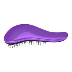 Dtangler Metalic Purple Hairbrush - Kartáč na vlasy s rukojetí