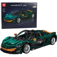 Leantoys Construction Bricks Sports Car Green 1:8 P1 3268pcs Jaunumi, Bērnu preces