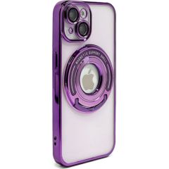 iLike Apple  iPhone 14 IH MAGSAFE HIDDEN STAND COVER Purple Neoriģinālie Maciņi
