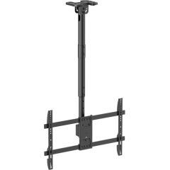 Maclean ceiling mount for TV, max load 60kg, 43-86", max VESA 600x400, MC-112 B TV un monitoru stiprinājumi, kronšteini