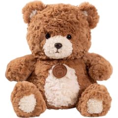 Leantoys Pluszowa Maskotka Przytulanka Miś z Medalionem Brązowy 25cm EDUKAMP Mīkstās rotaļlietas