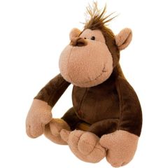 Leantoys Pluszowa Maskotka Przytulanka Małpka Brązowa 25cm EDUKAMP Mīkstās rotaļlietas