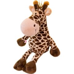 Leantoys Pluszowa Maskotka Przytulanka Żyrafa Brązowa 28cm EDUKAMP Mīkstās rotaļlietas