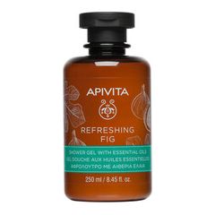 Apivita Refreshing Fig Shower Gel with Essential Oils 250ml
