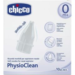Chicco Chicco Physio Clean Końcówki Zapasowe koncowki do Aspirator do nosa Jaunumi - Sports