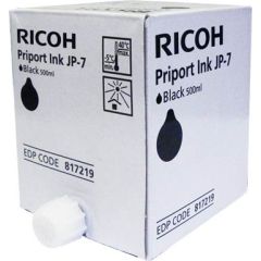 Ricoh JP-7 (817219) Ink Cartridge, Black
