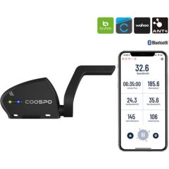 Speed and Cadence Sensor Coospo BK805 compatibile with Wahooo, Garmin, Bryton etc.