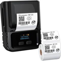 Phomemo M120 portable label printer (black) Uzlīmju printeri