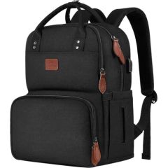Laptop Backpack / Lunch Bag 15.6'' Matein 1162 USB Black