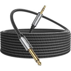 Audio cable mini jack 3.5mm male to jack 6.35mm male Vention BCYHL 10m Dažādi vadi