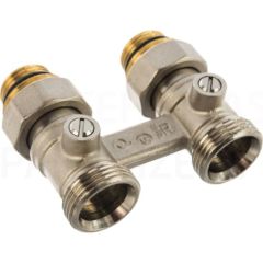 Dubultbloks Purmo 3/4"x1/2", taisns