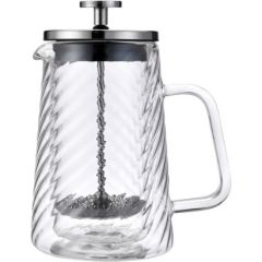 Virzuļa tipa kafijas/tējas pagatavotājs, stikla, 0,35 L, Klausberg, KB 7762 Citi trauki