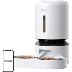 Petlibro Granary food dispenser with double bowl, Wifi, 5L(white)