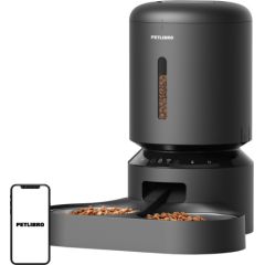 Petlibro Granary food dispenser with double bowl, Wifi, 5L(black)