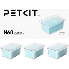 Odor eliminator N60 for Petkit litter box PUROBOT ULTRA (3 pcs)