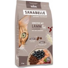 BOSCH Sanabelle Life Sensitive with lamb & blueberries - dry cat food - 8kg Kaķu sausā barība