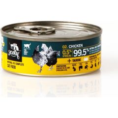 3COTY Chicken with spirulina - wet cat food - 80g