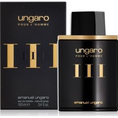 Emanuel Ungaro Ungaro L'Homme III EDT 100 ml Vīriešu Smaržas