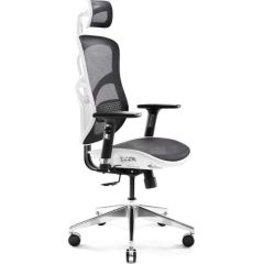 Diablo Chairs V-Basic ergonomisks biroja krēsls – baltmelns
