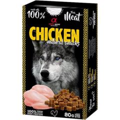 ALPHA SPIRIT Chicken natural snacks - treat for dogs - 80g
