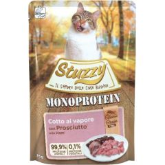 Agras Pet Foods STUZZY Monoprotein Ham - wet cat food - 85 g Kaķu konservi
