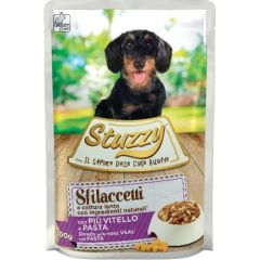 Agras Pet Foods STUZZY Sfilaccetti Veal with pasta - wet dog food - 100g