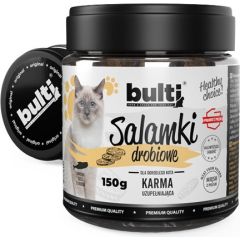 BULTI Salamki drobiowe przysmak dla kota 150g Kaķu sausā barība