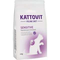 Kattovit Sensitive 4kg cats dry food Adult Kaķu konservi
