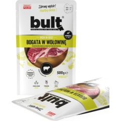 BULT Rich in beef - wet dog food - 500g Barība