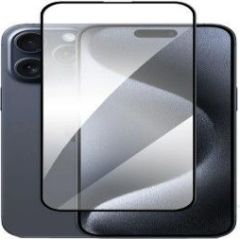 Evelatus Apple  iPhone 14/13/13 Pro/16e/SE4 2.5D Full Cover Glass Anti-Static Light Black Ekrānu aizsardzība