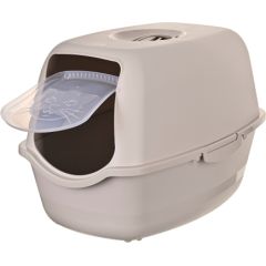 DIAMENTIQ BAYA cool beige -  cat litter box - 55,5 x 40 x 38,7 cm Kaķu pakaišu kastes