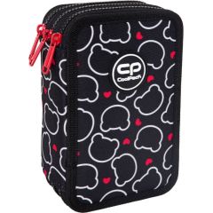 Triple decker pencil case with equipment CoolPack Jumper 3 BEAR Mugursomas