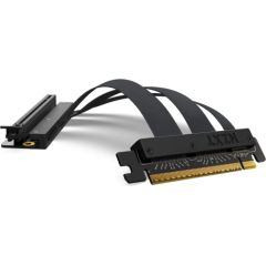 NZXT Riser Cable PCIe 4.0 x16, extension cable (black, 20cm) Новинки Компьютерная техника