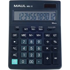 Galda kalkulators MAUL MXL 12, 12 cipari, nodokļu