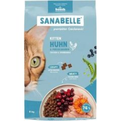 BOSCH Sanabelle Karma dla kociąt z drobiem 8kg Kaķu sausā barība