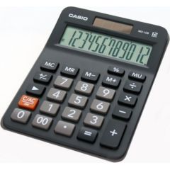 Casio MX-12B 12-digit black office calculator